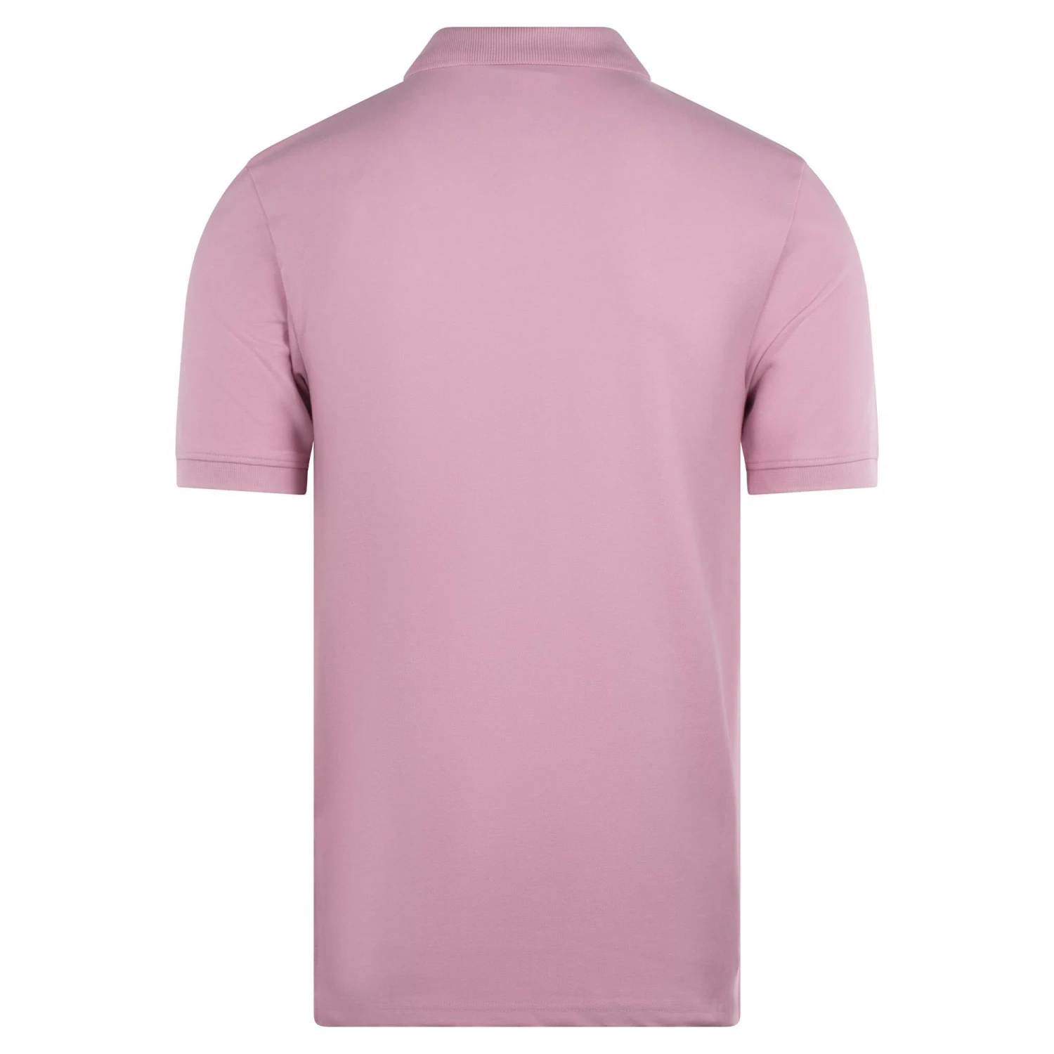 Lyle & Scott Plain Mens Polo Shirt Pink Light 4 Lyle & Scott Plain Mens Polo Shirt Pink Light - Image 2