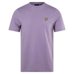 Lyle & Scott Plain Mens T-Shirt Dusk Purple