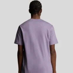 Lyle & Scott Plain Mens T-Shirt Dusk Purple 11 Lyle & Scott Plain Mens T-Shirt Dusk Purple -Teepeg Store image450858391