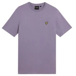 Lyle & Scott Plain Mens T-Shirt Dusk Purple 13 Lyle & Scott Plain Mens T-Shirt Dusk Purple -Teepeg Store image450858395