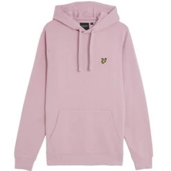 Lyle & Scott Pullover Mens Hoodie Pink Light 13 Lyle & Scott Pullover Mens Hoodie Pink Light -Teepeg Store image450858935