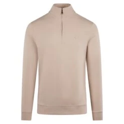 Lyle & Scott Superfine Quarter Zip Sweatshirt Cove