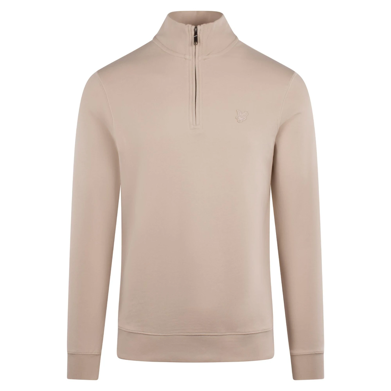 Lyle & Scott Superfine Quarter Zip Sweatshirt Cove 3 Lyle & Scott Superfine Quarter Zip Sweatshirt Cove