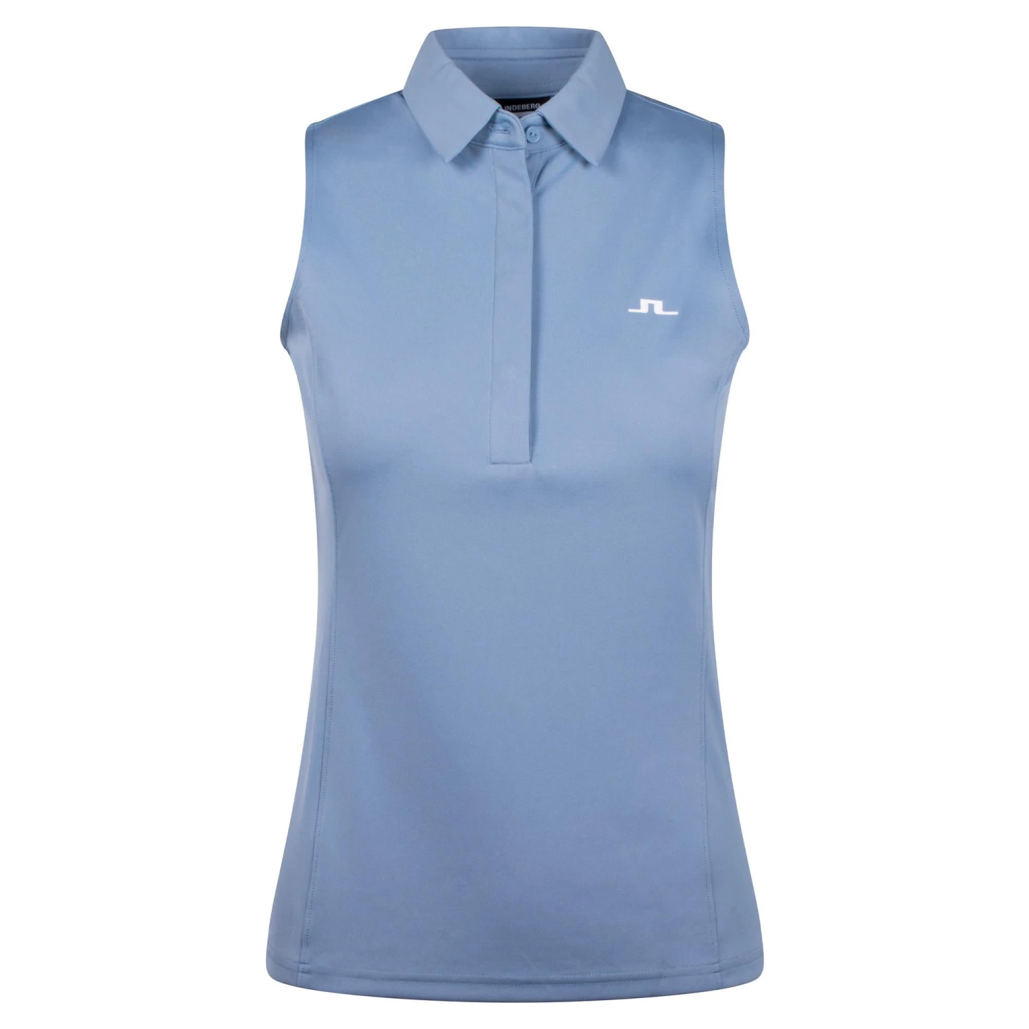 J.Lindeberg J Lindeberg Dena Ladies Sleeveless Golf Polo Shirt Rain Washed 2 J.Lindeberg J Lindeberg Dena Ladies Sleeveless Golf Polo Shirt Rain Washed