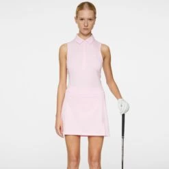 J.Lindeberg J Lindeberg Amelie Mid Ladies Golf Skirt Nosegay -Teepeg Store image450971307