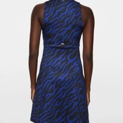 J.Lindeberg J Lindeberg Cora Print Ladies Golf Dress Tour Tiger Clematis -Teepeg Store image450971980