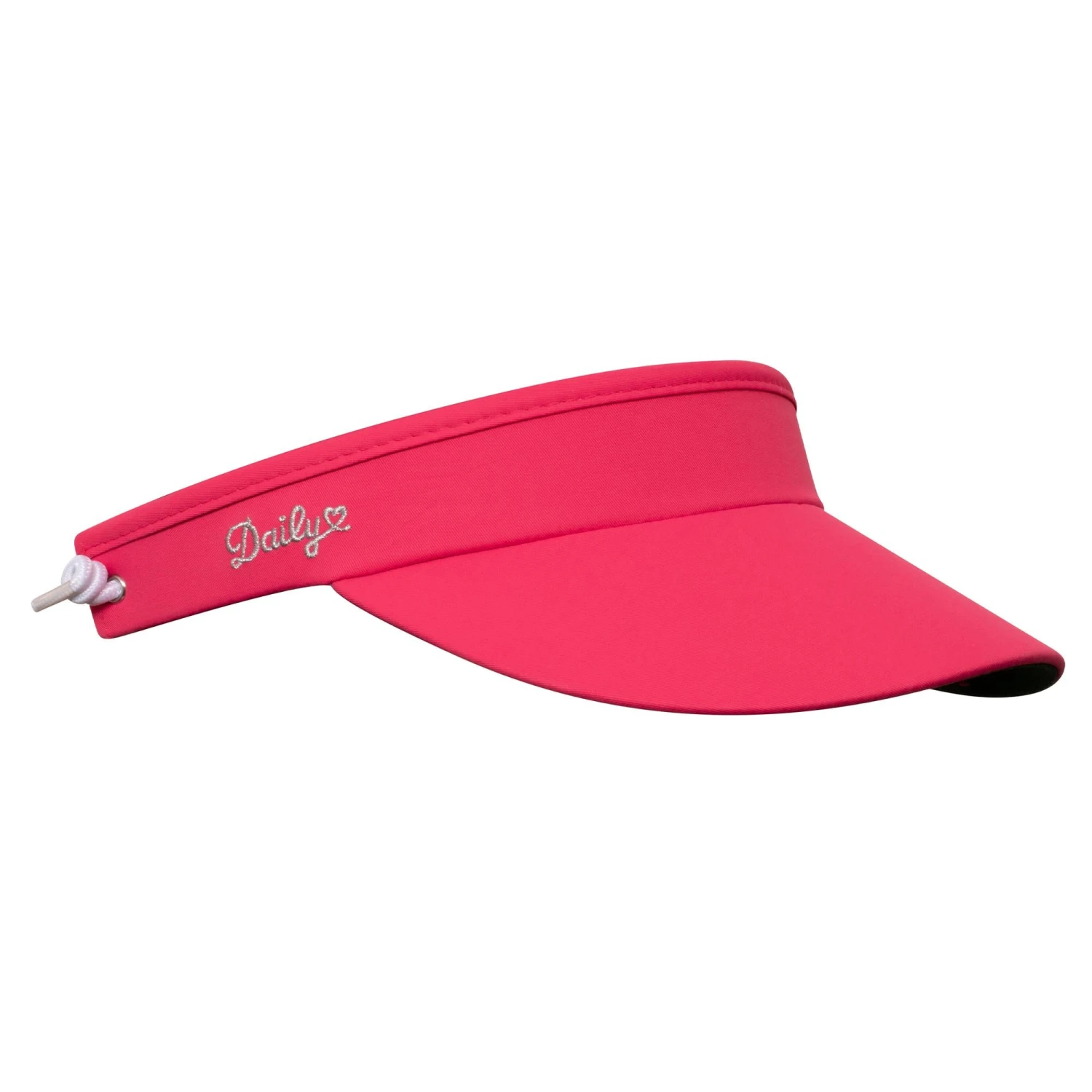Daily Sports Marina Ladies Golf Visor Intense Coral 3 Daily Sports Marina Ladies Golf Visor Intense Coral
