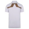 J.Lindeberg J Lindeberg KV Mens Golf Polo Shirt White