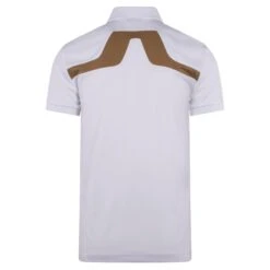 J.Lindeberg J Lindeberg KV Mens Golf Polo Shirt White