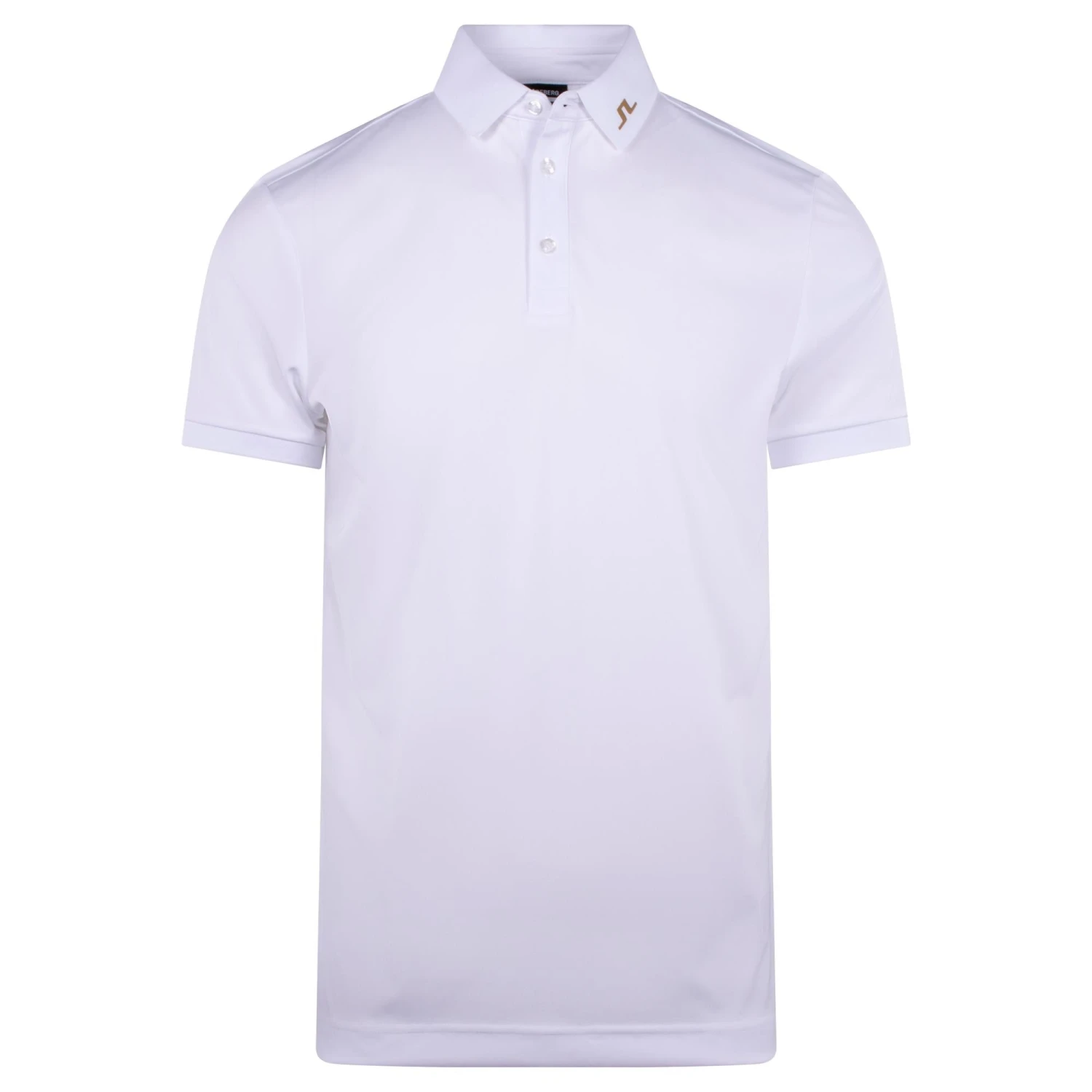 J.Lindeberg J Lindeberg KV Mens Golf Polo Shirt White 4 J.Lindeberg J Lindeberg KV Mens Golf Polo Shirt White - Image 2