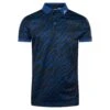J.Lindeberg J Lindeberg Tour Tech Print Mens Golf Polo Shirt Tour Tiger Clematis -Teepeg Store image451114143