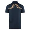 J.Lindeberg J Lindeberg KV Print Mens Golf Polo Shirt Tour Tiger Brown