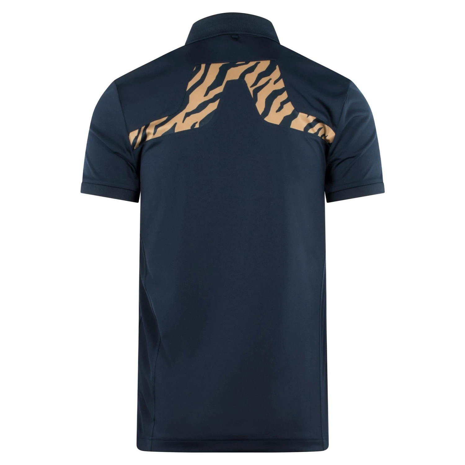 J.Lindeberg J Lindeberg KV Print Mens Golf Polo Shirt Tour Tiger Brown 3 J.Lindeberg J Lindeberg KV Print Mens Golf Polo Shirt Tour Tiger Brown