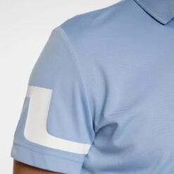 J.Lindeberg J Lindeberg Heath Mens Golf Polo Shirt Rain Washed -Teepeg Store image451115745