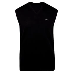 J.Lindeberg J Lindeberg Liam Knitted Mens Tour Merino Golf Vest Navy