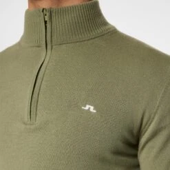 J.Lindeberg J Lindeberg Kian Tour Merino Mens Sweater Oil Green 15 J.Lindeberg J Lindeberg Kian Tour Merino Mens Sweater Oil Green -Teepeg Store image451117250