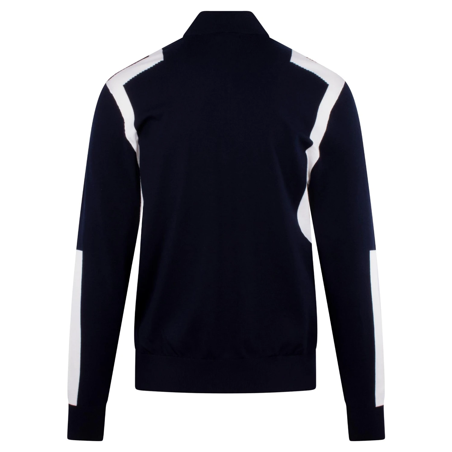 J.Lindeberg J Lindeberg Kendrick Knitted Quarter Zip Mens Sweater Navy 4 J.Lindeberg J Lindeberg Kendrick Knitted Quarter Zip Mens Sweater Navy - Image 2