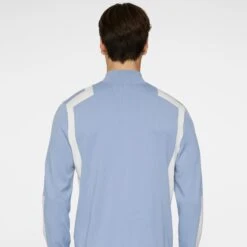 J.Lindeberg J Lindeberg Kendrick Knitted Quarter Zip Mens Sweater Rain Washed 13 J.Lindeberg J Lindeberg Kendrick Knitted Quarter Zip Mens Sweater Rain Washed -Teepeg Store image451117546