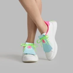 G/FORE Kiltie G.112 Ladies Golf Shoes Snow/Multi -Teepeg Store image451449384