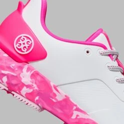 G/FORE MG4+ Ladies Golf Shoes Snow/Knockout Pink Camo 14 G/FORE MG4+ Ladies Golf Shoes Snow/Knockout Pink Camo -Teepeg Store image451449720