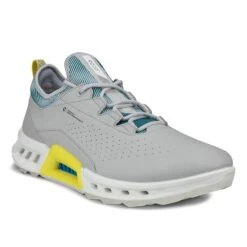 Ecco Biom C4 Gore-Tex Mens Golf Shoe Concrete/Bay Green -Teepeg Store image452058498