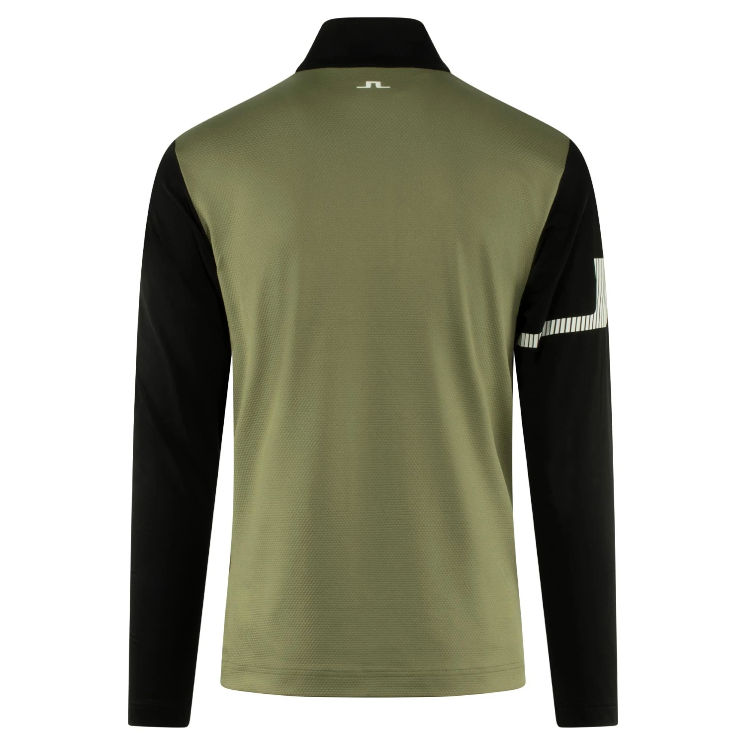 J.Lindeberg J Lindeberg Heath Strike Mens Golf Mid Layer Oil Green 4 J.Lindeberg J Lindeberg Heath Strike Mens Golf Mid Layer Oil Green - Image 2