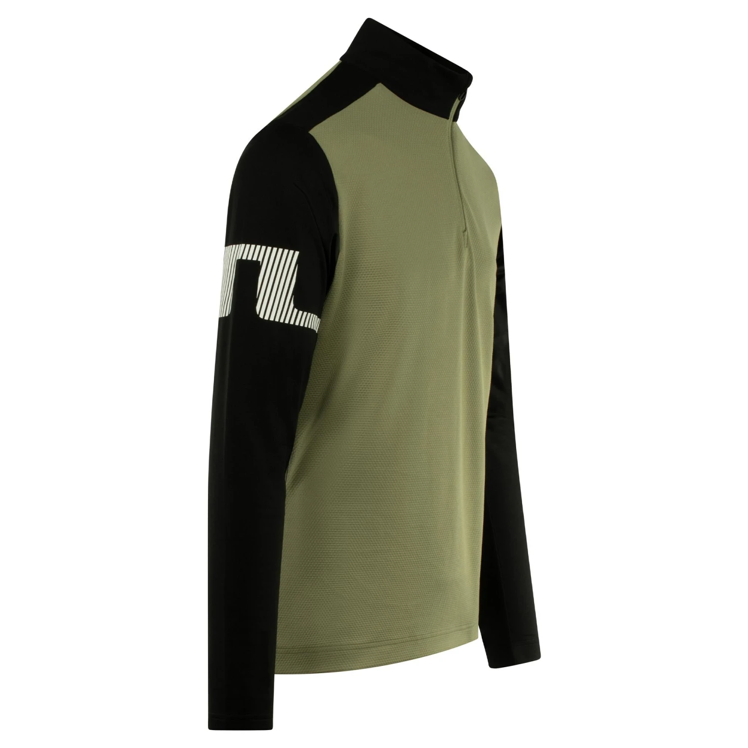 J.Lindeberg J Lindeberg Heath Strike Mens Golf Mid Layer Oil Green 5 J.Lindeberg J Lindeberg Heath Strike Mens Golf Mid Layer Oil Green - Image 3