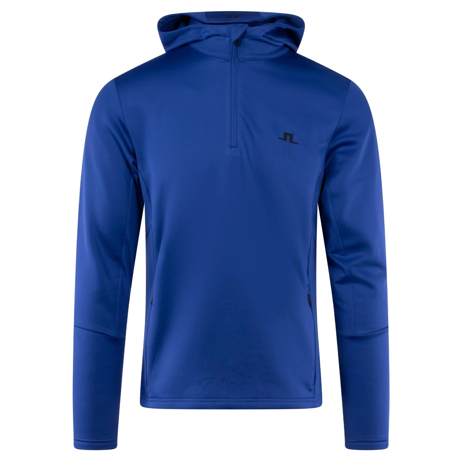 J.Lindeberg J Lindeberg Aerial Quarter Zip Mens Hoodie Clematis Blue 3 J.Lindeberg J Lindeberg Aerial Quarter Zip Mens Hoodie Clematis Blue