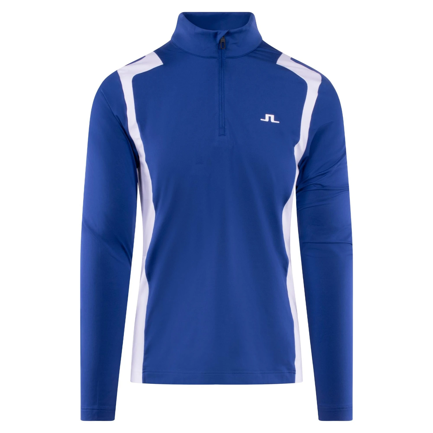 J.Lindeberg J Lindeberg Lukas Quarter Zip Mens Golf Mid Layer Clematis Blue 3 J.Lindeberg J Lindeberg Lukas Quarter Zip Mens Golf Mid Layer Clematis Blue