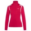 J.Lindeberg J Lindeberg Mae Quarter Zip Ladies Golf Mid Layer Azalea -Teepeg Store image452298108