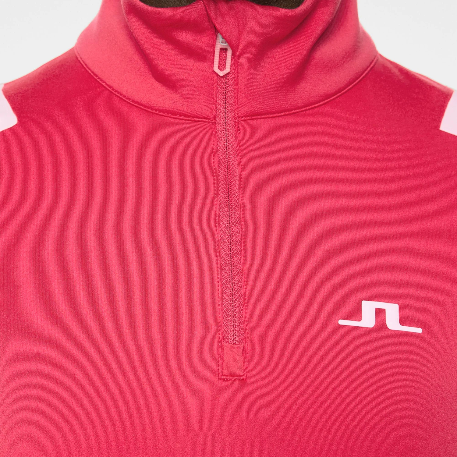 J.Lindeberg J Lindeberg Mae Quarter Zip Ladies Golf Mid Layer Azalea 9 J.Lindeberg J Lindeberg Mae Quarter Zip Ladies Golf Mid Layer Azalea - Image 7