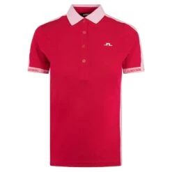 J.Lindeberg J Lindeberg Demi Ladies Golf Polo Shirt Azalea