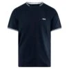 Boss Taul Stretch Cotton Mens T-Shirt Navy